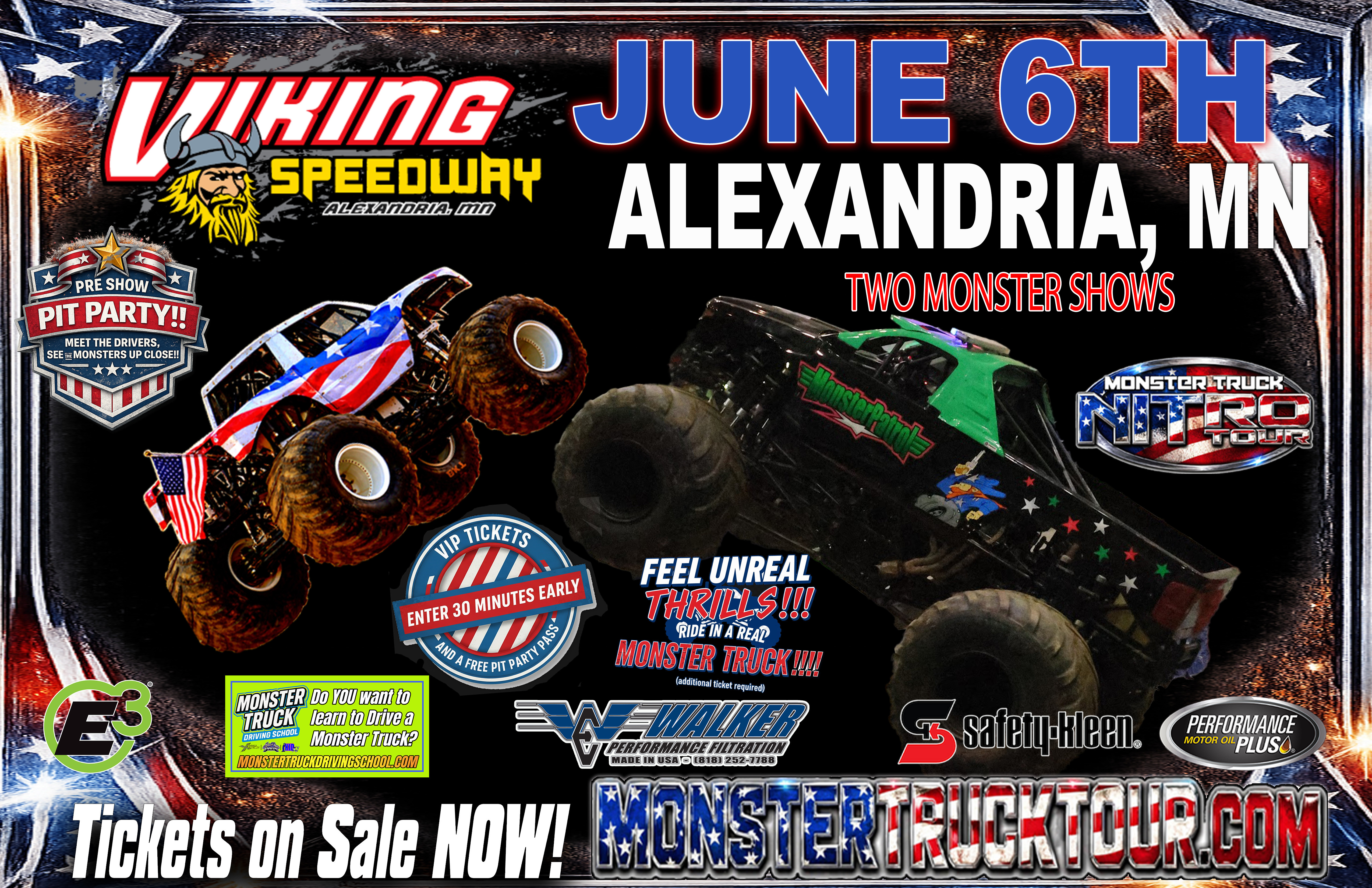 MONSTER TRUCK NITRO TOUR - ALEXANDRIA, MN | Monster Truck Nitro